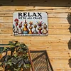 Relax We're all crazy - Vintage Metal Signs - 20*30cm/30*40cm