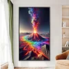 (40*70cm)Colorful Volcanic Eruption - Full Round Drill Diamond Painting