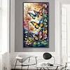 Diamond Painting-DIY Full Round Drill Butterfly(70*40 CM)