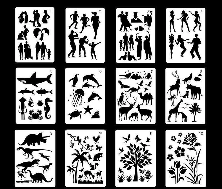 Fast Draw Stencil Art Templates