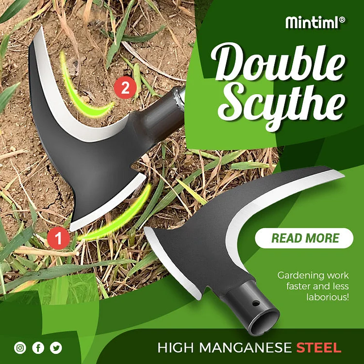 High Manganese Steel Double Scythe