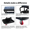 Garage Roller Seat Rolling Creeper Garage Shop Seat, Mechanic Stool for Workshop, Auto Repair Shop, Rolling Garage Seat with Tool Tray Storage, Swivel Casters & Padded Seat, 250 lb Capacity