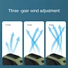 Mini Hanging Neck Fan USB Rechargeable 6000Mah for Indoor Outdoor (Green)