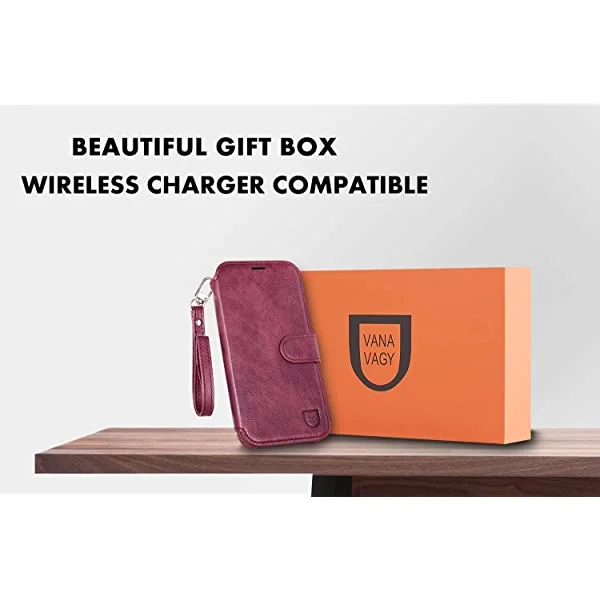 VANAVAGY iPhone SE 2022/iPhone SE 2020 Wallet /iPhone 8/iPhone 7 Wallet Case 4.7 inch