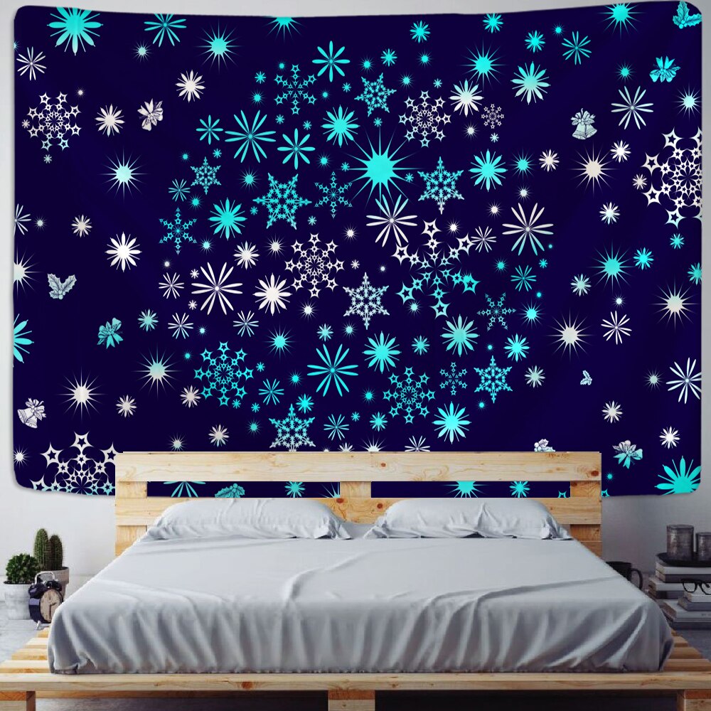 

Wall Tapestry - Christmas Snowflakes-150*130cm, 501 Original