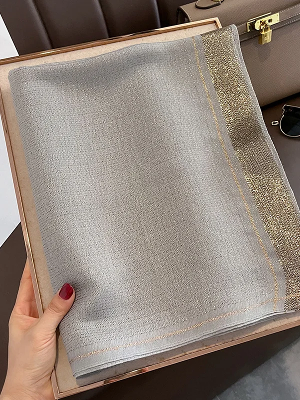 white see through shawl