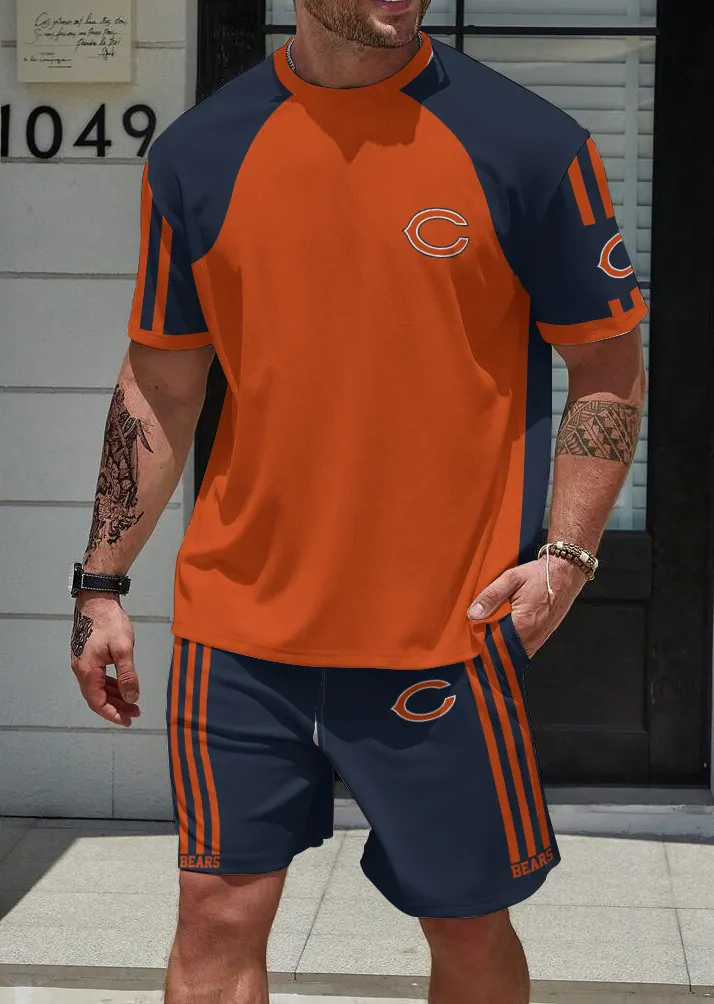 Chicago Bears Limited Edition Top And Shorts Two-Piece Suits