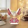 Diamond Painting Wooden  Elephant Desktop Decor Ornaments