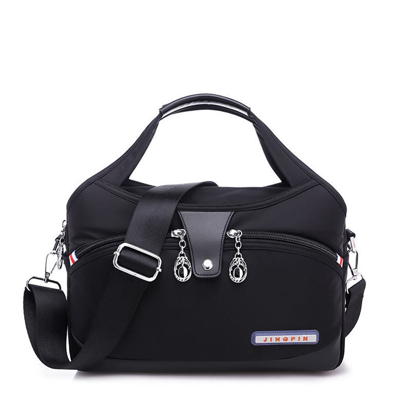 Large-capacity waterproof and anti-theft fashion handbag