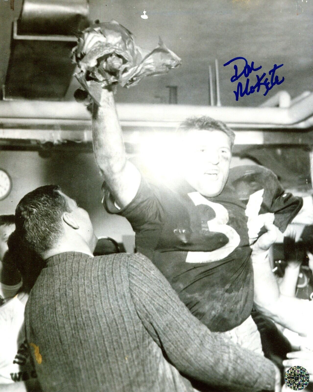 Don Mcketa Washing Huskies UW Autographed Signed 8x10 Photo Poster painting CFS Rose Bowl Champ