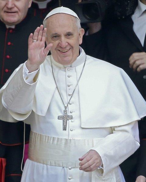 POPE FRANCIS Glossy 8 x 10 Photo Poster painting Poster Print