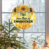 uk.everydayedeals 4Pcs Mini DIY Diamond Painting Hanging Ornaments - Sunflower