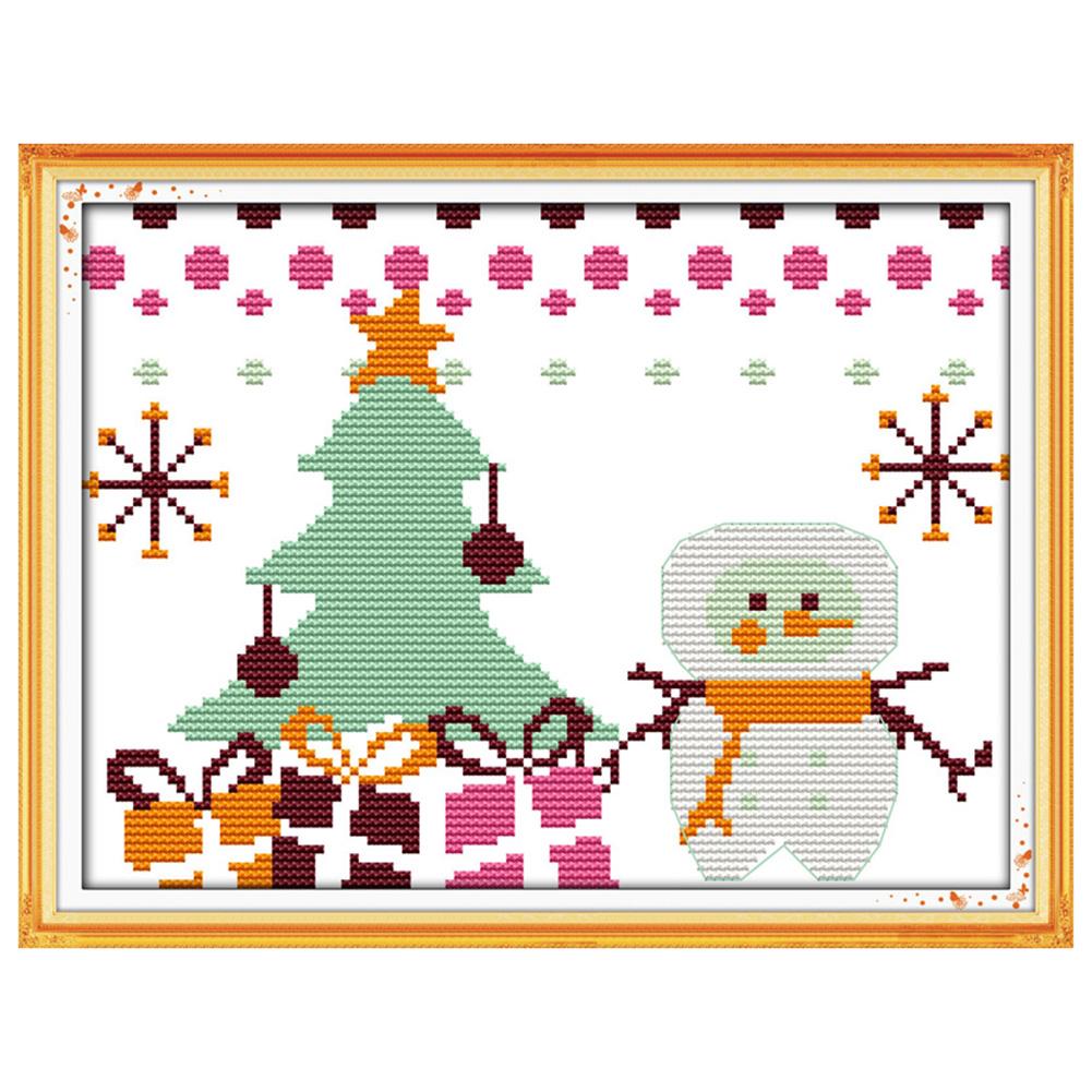 

Christmas snowman - Cross Stitch - 27*19cm, 501 Original