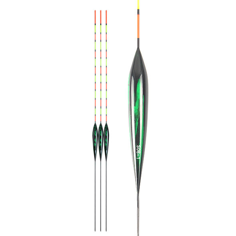 

3pcs Electric Fishing Floats Night Light Balsa Bobbers Carp Fishing Tackles, Xuancais06, 501 Original