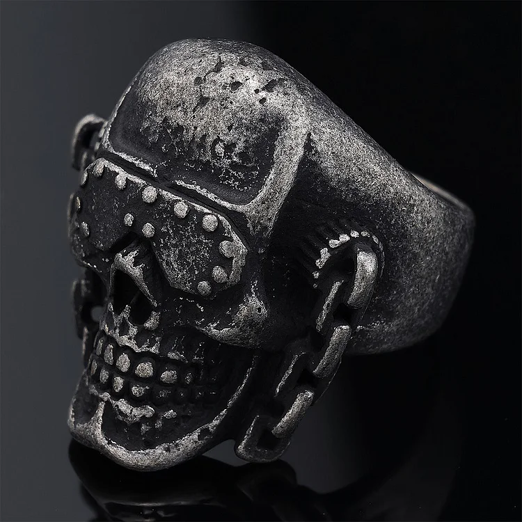 Men's Diving Skull Ring