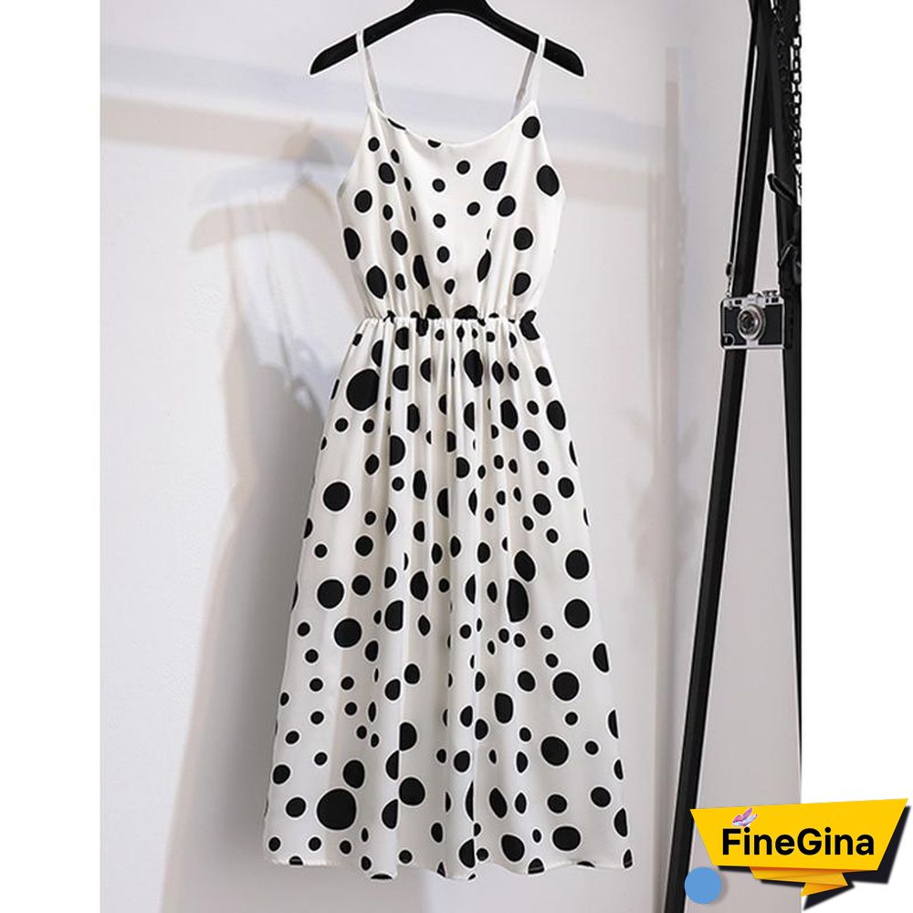 Blazer+Pokla Dots Cami Dress P10241