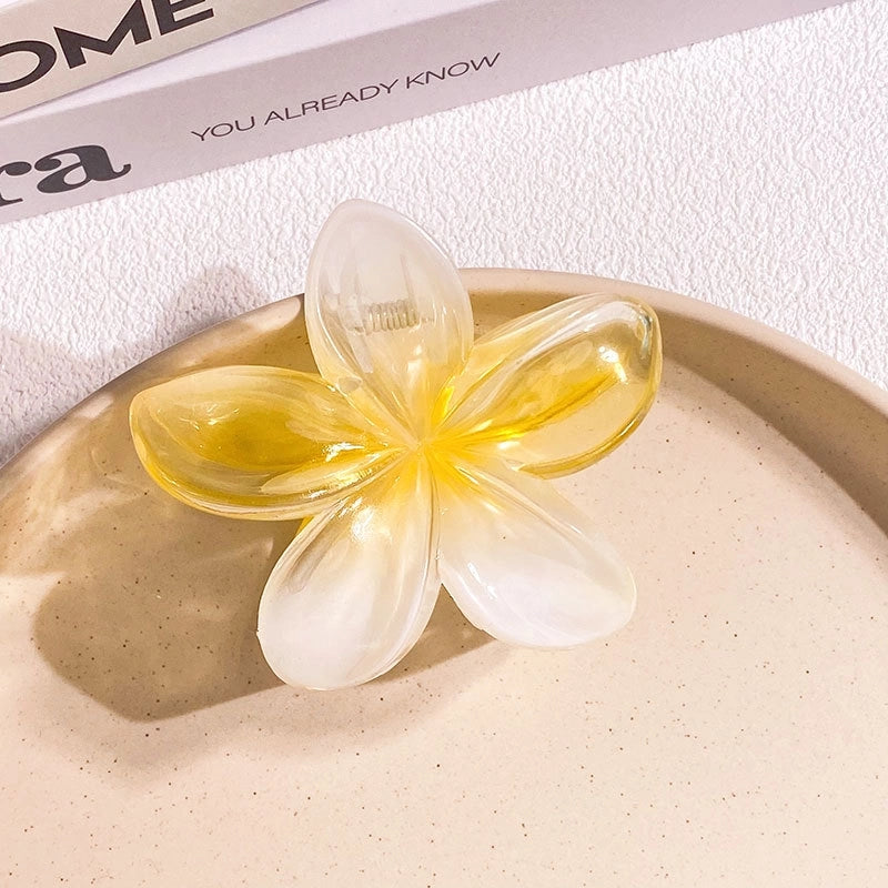 Women’s Minimalist Flower Plastic Hair Claws