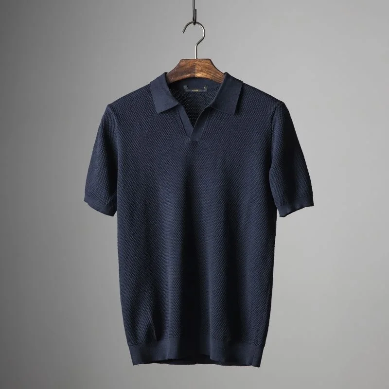 Noble Knitted Polo Shirt