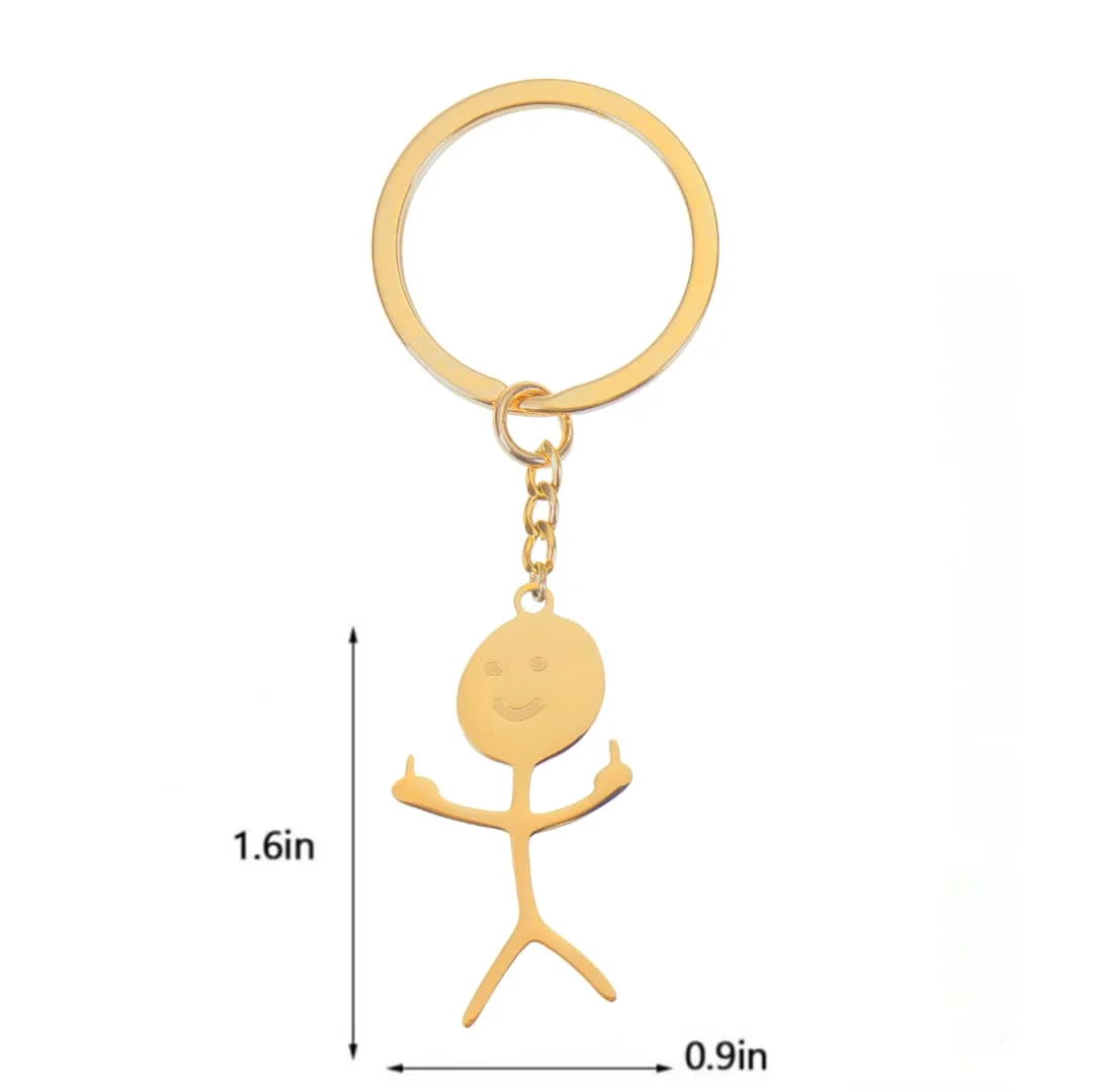 Funny Doodle Stickman Necklace (Buy One Get One Free)