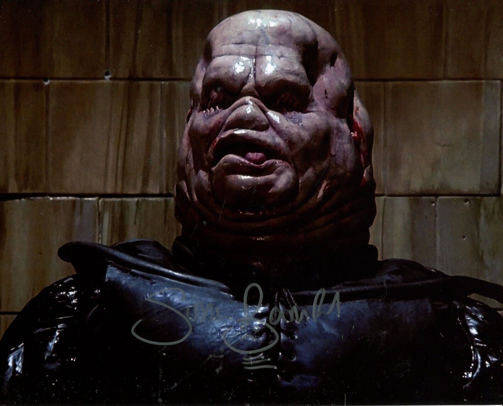 Simon Bamford as Butterball signed HELLRAISER horror Photo Poster painting - UACC DEALER