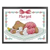 Bear Baby-14CT Counted Cross Stitch 25*20cm(Brand)