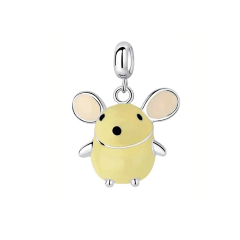 1 Piece 925 Sterling Silver Animal Pendant Jewelry Accessories