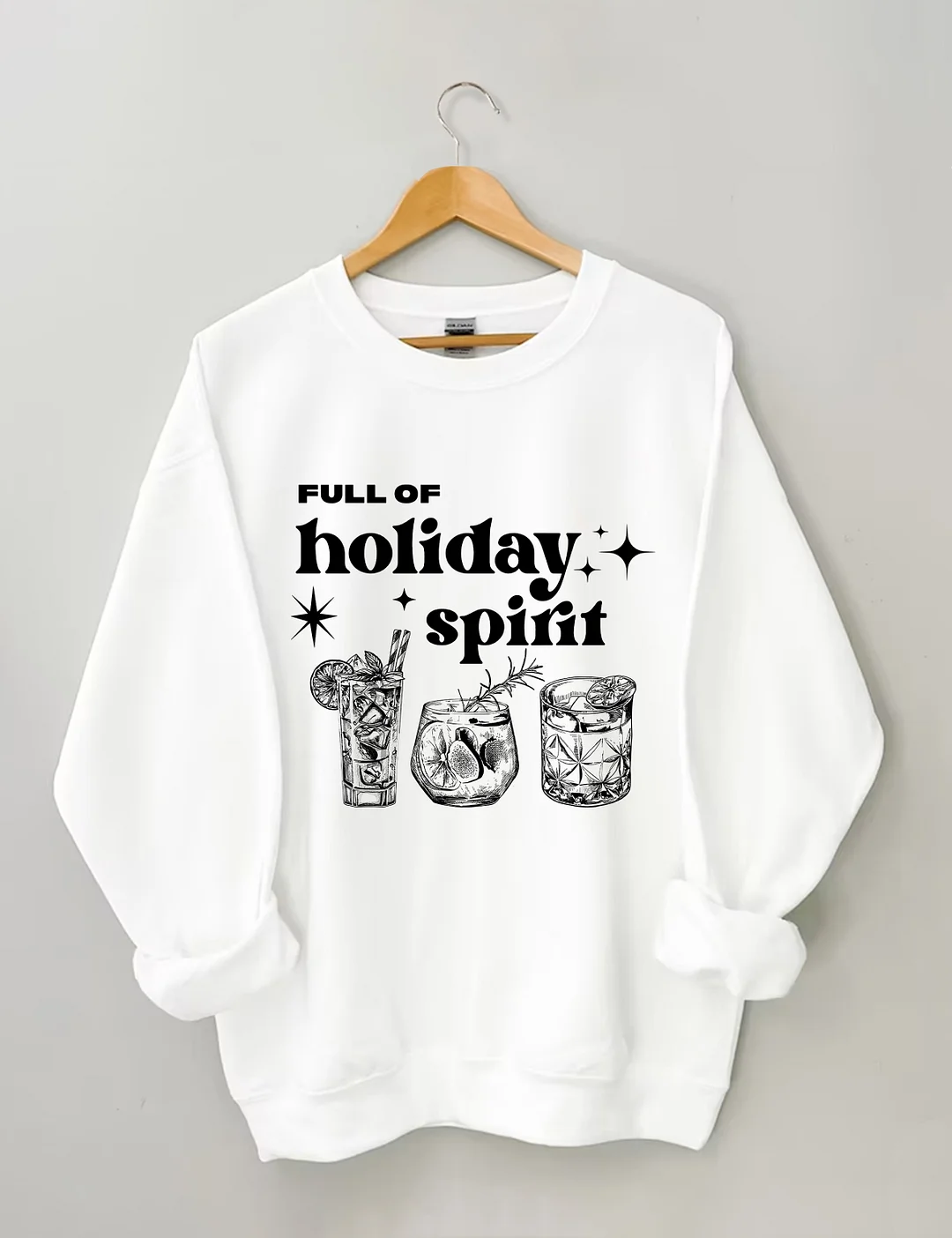 Full Of Holiday Spirit Sweatshirt