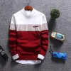 Men's Round Neck Slim Knitted Sweater
