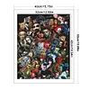 (Multi-Style) Horror Movie Character - 11CT Stamped Cross Stitch 40*50cm