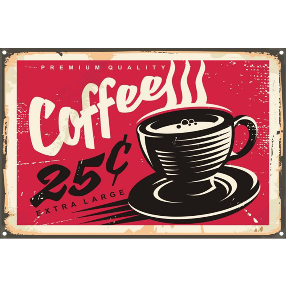 Vintage Coffee - Metal Tin Signs (8*12Inch)