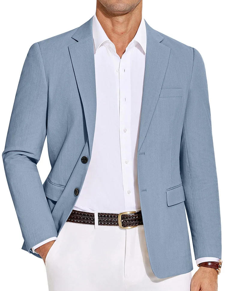 Casual Cotton Blend Blazer (US Only) QueenFunky