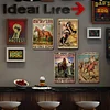4PCS Cowgirl - Vintage Metal Signs Set - 20*30cm - Western