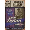 (Multi Style)Bob Dylan - Metal Tin Signs(8*12Inch/12*16Inch)