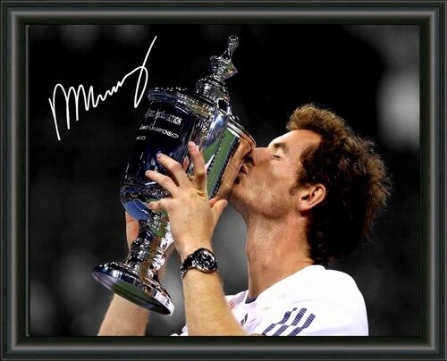 ANDREW MURRAY - TENNIS SIGNED A4 Photo Poster painting POSTER -  POSTAGE