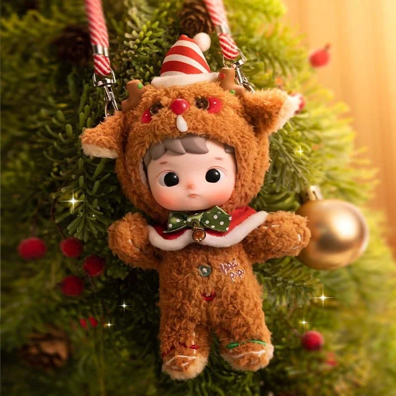 POPMART HACIPUPU Gingerbread Man Action Figure 