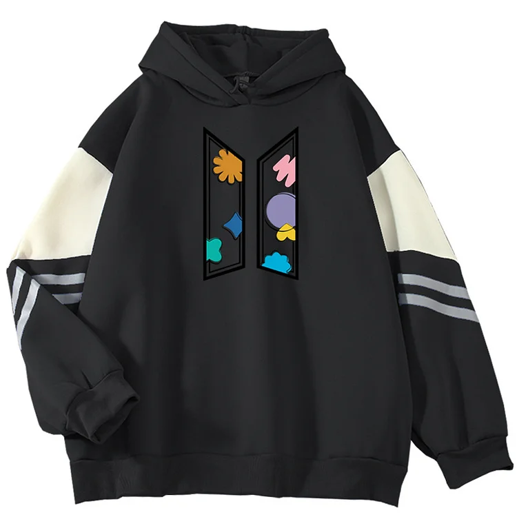 Permission To Dance Logo Colorblock Hoodie