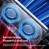 2Pcs Car Interior Rear Headrest Fan 3 Speeds Adjustable Car Interior Accessories