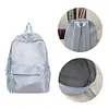 Nylon Backpack Large Capacity Student Daypack School Bag for High School Student