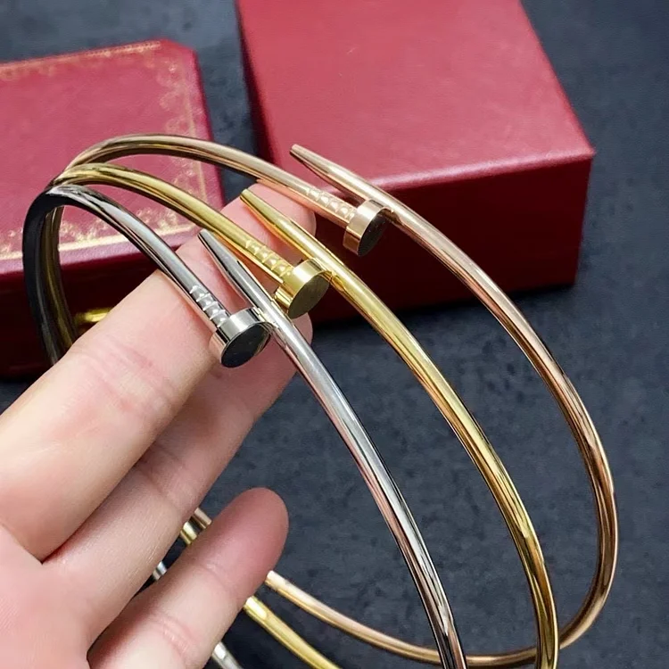 Stainless Steel Nail Collar For Women Dainty I Love Tool Necklace