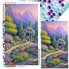 uk.everydayedeals (Limited Stock)Diamond Painting - Full Round - Flower Path(40*70cm)