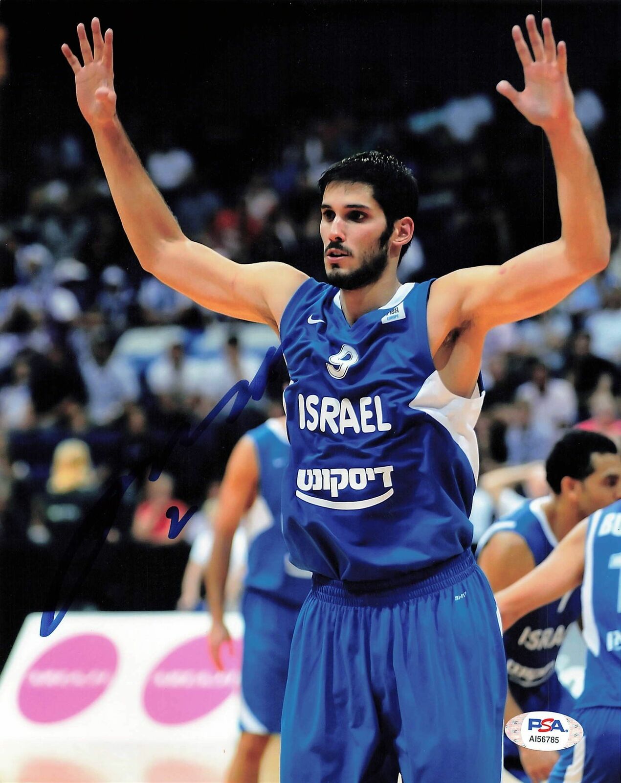 Omri Casspi signed 8x10 Photo Poster painting PSA/DNA Warriors Autographed Tel Aviv