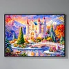 Dream Castle-14CT Stamped Cross Stitch 53*40cm/20.87*15.75in tapestrymarket
