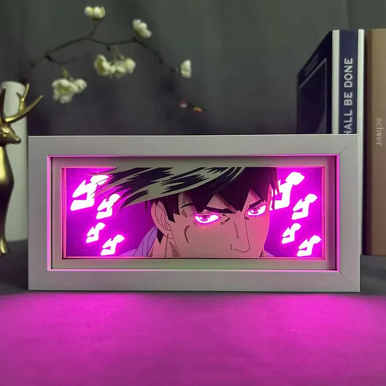 3D LED Box Light - JoJo's Bizarre Adventure-Rohan Kishibe