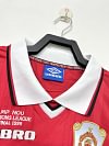 1999/2000 Retro Long Sleeve Manchester United Home Football Shirt 1:1 Thai Quality