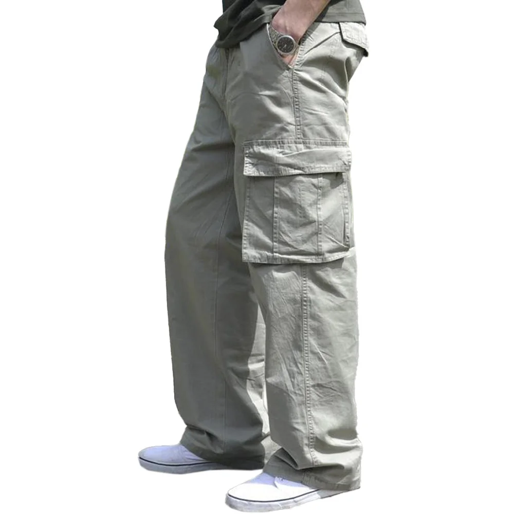 Men's Outdoor Pocket Casual Loose Cargo Pants