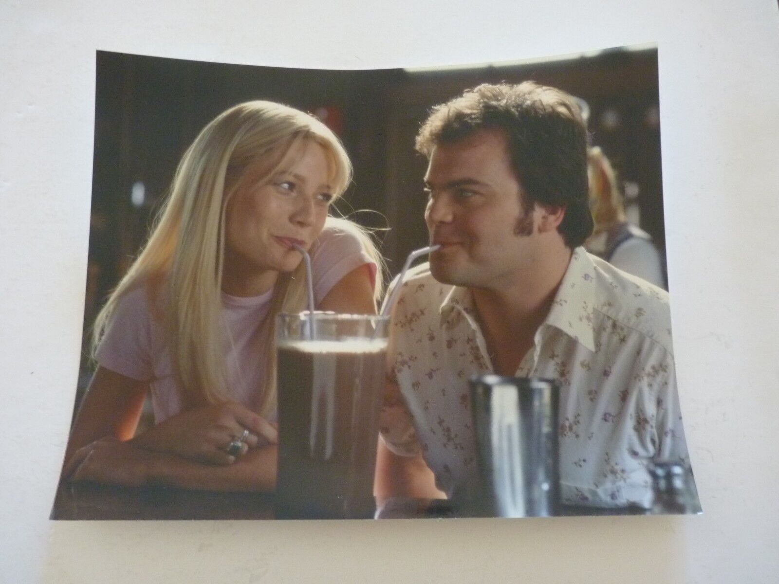 Gweneth Paltrow Jack Black Sexy Actor 8x10 Color Promo Photo Poster painting