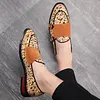 New Casual Men's Fashion Belt Buckle Leather Shoes -Dress Shoes