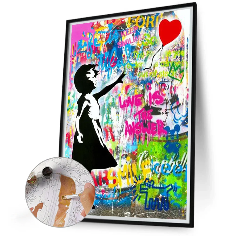 Girl - Paint By Number(30*40cm)