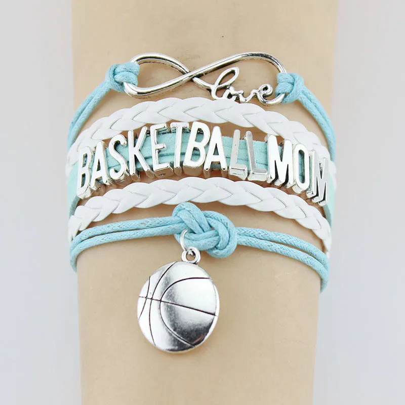 Bastball Mom Multi-Layered Rope Braided Bracelet