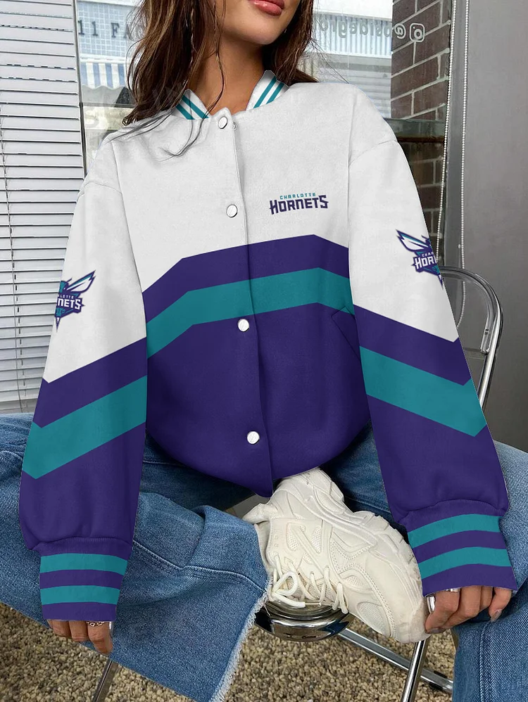 Charlotte Hornets  Limited Edition Full-Snap Casual Jacket